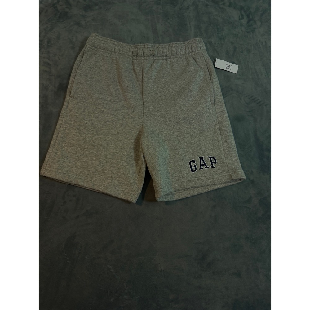 Gap Kids Boys Gray Logo Fleece Shorts XXL 14-16 New